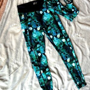 CVG Mermaid skulls leggings